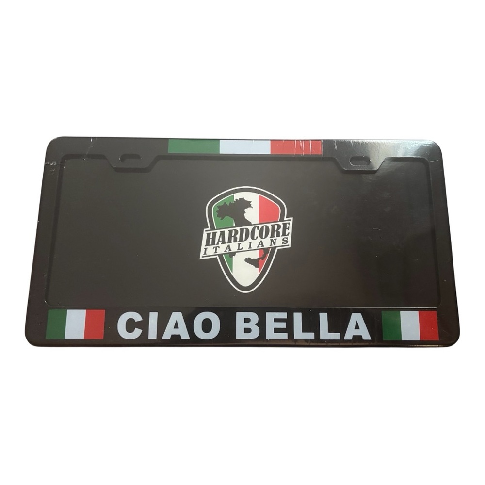 Hardcore Italians License Plate Frame🇮🇹